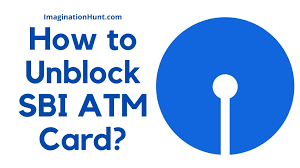 (you will get your cif no. How To Unblock Sbi Atm Card Imagination Hunt