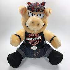 Ebay Ad Url Harley Davidson Stuffed Animal Plush Pig Hog Angry Motorcycle Toy Ebay Ad Url Harley Davids Pig Plush Monkey Stuffed Animal Pig Stuffed Toy