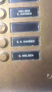 Göransson swedish means son of göran. Hansen And Nielsen Are Very Popular Danish Last Names 9gag