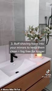 Enhance your bathroom with a collection of decorative shelving and brackets from anthropologie. Mum Shares The Three Home Hacks You Wish Knew Earlier Daily Mail Online