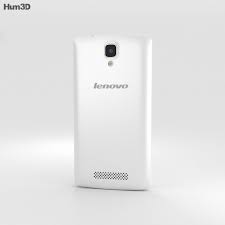 Lenovo A1000 Pearl White 3D model ...