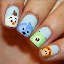 Tsum Tsum Nail Art Disney Nail Designs Disney Nails Nail Art Disney