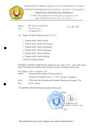 Contoh surat undangan dies natalis kampus. Meta Title Upn Veteran Yogyakarta