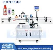 ZONESUN Round Bottle Labeling Machines | Manual, Semi-Auto ...