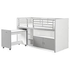 Achat lit mezzanine fille avec bureau à prix discount. Lit Mezzanine Fille Avec Bureau Rue Du Commerce