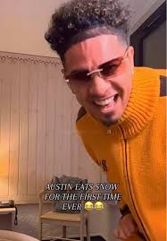 Austin Eckler First Snow Day