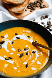 Gerostete Kurbissuppe Mit Ingwer Und Kokosmilch Rezept Kurbissuppe Mit Ingwer Kurbissuppe Kokosmilch Kurbissuppe