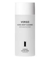 Face wash and cleanser from the #1 dermatologist recommended acne brand is specially formulated for acne prone skin and will rinse clean without over drying skin. Verso Acne Deep Cleanse With Salicylic Acid Cult Beauty