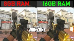 Download more ram is a phrase associated with the technologically impaired, as ram is computer hardware and cannot be downloaded. Call Of Duty Warzone 8gb Ram Vs 16gb Ram Youtube