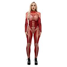 Attack On Titan Cosplay Costume: Titan Form Jumpsuit | Attack On Titan Store