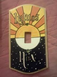 Light Switch Plate With Spell Names Harry Potter Light Harry Potter Room Craft Organization