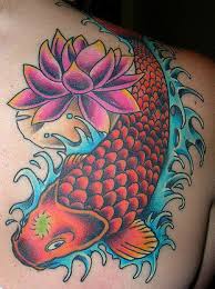 Los dragones, como tatuajes simbolizan sabiduría, fuerza y libertad. 101 Tatuajes De Pez Koi Con Flor De Loto Dekois 2021