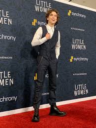 In this new clip from gerwig's film, florence pugh's amy march makes that exact dilemma clear to laurie (timothée chalamet), who has the luxury of being an impractical hopeless romantic while she. Little Women On Twitter With Our Laurie Timotheechalamet At The Littlewomenmovie Premiere
