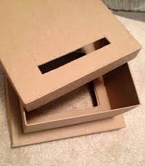 Take burlap cloth, measure it that it hangs over the edge of the basket. Wedding Card Box Semi Diy