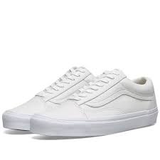 Vans old skool sommer sneaker true white leder classic schwankte schiff weltweit. Vans Old Skool White Leather Cheap Online