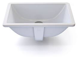 undermount bathroom sink with overflow