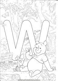 Charismatic The Letter W Disney Coloring Sheets Abc Coloring Pages Disney Coloring Pages