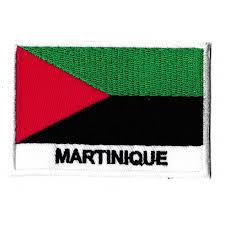 Un drapeau et un hymne pour la martinique : Patche Ecusson Drapeau Martinique Libre