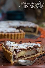 Tarte Poires Et Chocolat De Stephane Glacier 1 Recette Tarte Poire Recette Tarte Poire Chocolat Tarte Aux Poires