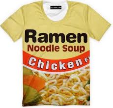 New Fashion Womens Mens Ramen Noodle Soup Funny 3d Print Casual T Shirt Yt1020 Ramen Noodle Soup Chicken Tshirts Top Ramen Noodles