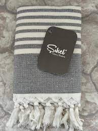 Купить полотенце пештемаль sikel sultan 50х90, темно-серый в интернет  магазине