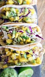 These blackened fish tacos come together quickly. Fish Tacos With Mango Avocado Salsa Our Messy Table Mango Avocado Salsa Fish Tacos Mango Avacado Salsa