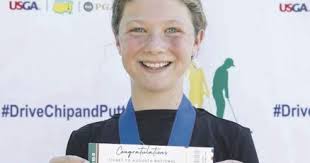Parkview Elementary School 6th grader Taytum Oswald will golf at Augusta  National