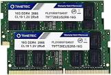 Hynix IC DDR4 2666MHz PC4-21300 Unbuffered Non-ECC 1.2V CL19 260 Pin SODIMM Memory RAM Module Upgrade (16GB) Timetec