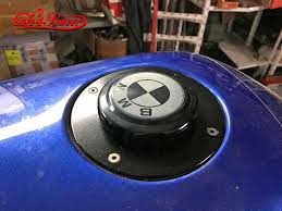 Bmw K75 100 1100 Fuel Tank Gas Cap Black With Black Logo With Lock Bmw Cafe Racer Racer