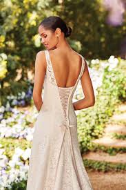 Style 44178 Allover Alencon Lace A Line Gown Sincerity Bridal Sincerity Bridal Sincerity Wedding Dress A Line Gown