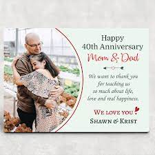 Men's 40th birthday present ideas. 35 Traditional And Modern 40th Anniversary Gift Ideas For Him And Her 365canvas Blog