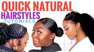 However, medium length natural hair offers the best of both worlds: Quick Hairstyles For Black Hair Trendy 2020 Natural Hairstyles For Black Women Medium Length Youtube