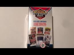 The box includes 6 sealed packs, 1 fat pack, 2 bonus items, and a mystery item. Baseball Mystery Blaster Box Meijer Exclusive 6 Sealed Packs 1 Fat Pack 2 Bonus Mystery Item Youtube