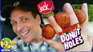 This review features the New Biscoff® Donut Holes Now Available at Jack In  The Box® as part of their New Holiday Menu for 2024! That's right! It's one  of their Latest Sweet