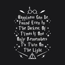Dumbledore Quote Happiness Can Be Found Even In The Darkest Of Times Tell Us Your Favourite Quote From Harry Potter Harry Potter Book Quotes Harry Potter Quotes Harry Potter Wallpaper