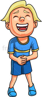 Download in under 30 seconds. Boy Bursting Into Laughter Cartoon Clipart Vector Friendlystock In 2021 Cartoon Clip Art Cartoon Boy Kids Clipart