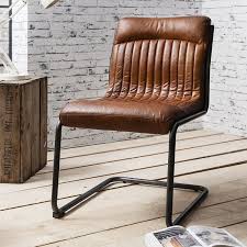 Frank Vintage Real Leather Dining Chair Brown Leather Chairs Leather Dining Chairs Leather Chair