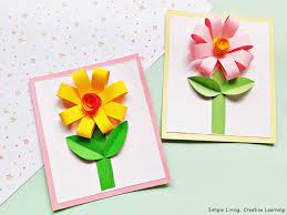 Firefly mason jar mother's day card. Mother S Day Card Craft Simple Living Creative Learning
