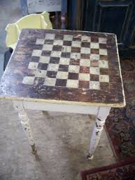Pin By Tammy Mowry On Home Checkerboard Table Diy Furniture Farmhouse Style Table