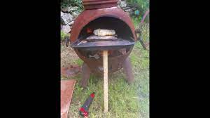 Our most popular range is the cast iron aussie heatwave chiminea & more recently in 2020 we developed we developed the cast alloy chiminea. 2nd Test Wood Fired Chiminea Pizza Oven Youtube