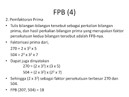 Jumlah angka pertama dan angka kedua sama dengan angka ketiga dikurangi d … ua.persamaan matematika yang sesuai dengan soal adalah…. Ppt Fpb Dan Kpk Powerpoint Presentation Free Download Id 3300496