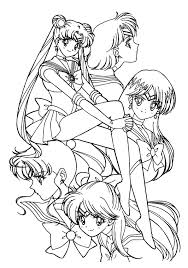 Our moon is a fascinating subject. Sailor Moon Coloring Pages Printable Novocom Top