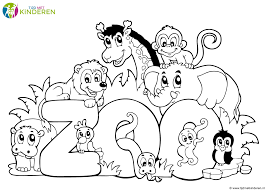 Click from zoo coloring pictures below for the printable zoo coloring page. Zoo Tiger Coloring Pages Peepsburgh