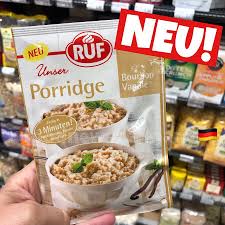 Ruf Porridge Bourbon Vanille Lebensmittel Essen Lebensmittel Snacks