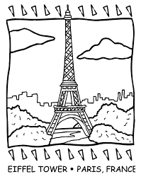 Eiffel Tower On Crayola Com Eiffel Tower Coloring Pages Free Coloring Pages