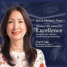 𝗔𝗻 𝗔𝘄𝗮𝗿𝗱 𝗳𝗼𝗿 𝗕𝗼𝗯 & 𝗠𝗶𝗰𝗵𝗮𝗲𝗹'𝘀 𝗣𝗹𝗮𝗰𝗲, 𝗮 𝗪𝗶𝗻  𝗳𝗼𝗿 𝗖𝗼𝗺𝗺𝘂𝗻𝗶𝘁𝘆 𝗛𝗼𝘂𝘀𝗶𝗻𝗴! We are thrilled to share that the  Vancouver Chinatown Foundation has won the Non-Market/ Social Housing  Partnership Award at the