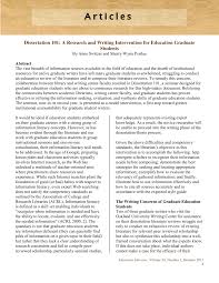 Your citation should fall inside the closing punctuation for the sentence. Pdf Dissertation 101 A Research And Writing Intervention For Education Graduate Students