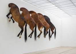 Maurizio Cattelan Untitled Art Sculptures Gold Artwork