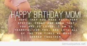 Happy Birthday mom quotes via Relatably.com