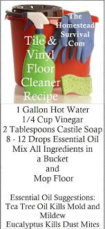 Tile Vinyl Floor Cleaner Recipe Homemade Green Limpiadores De Piso Diy Productos De Limpieza Limpieza Pisos
